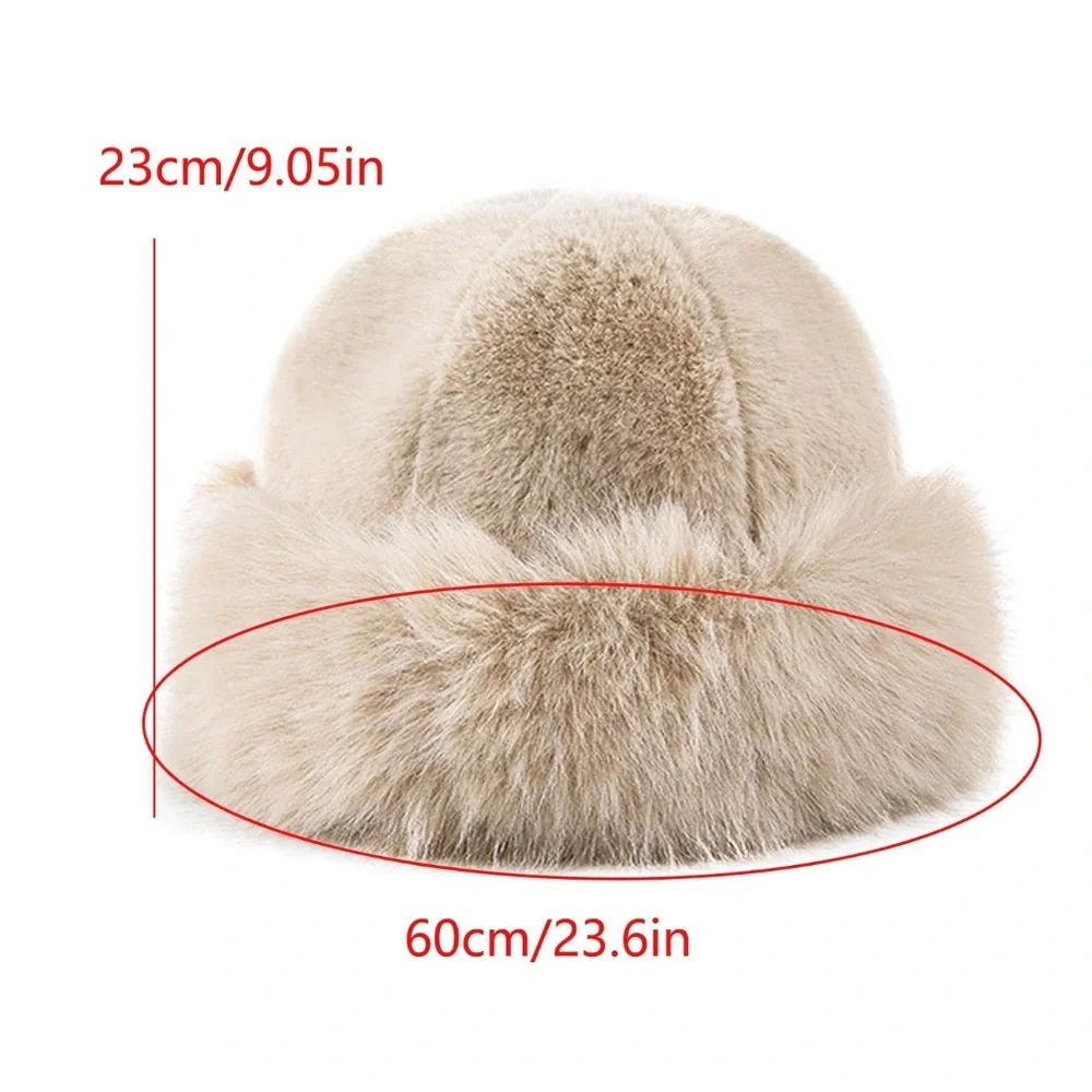 New Plush Mongolian Hat